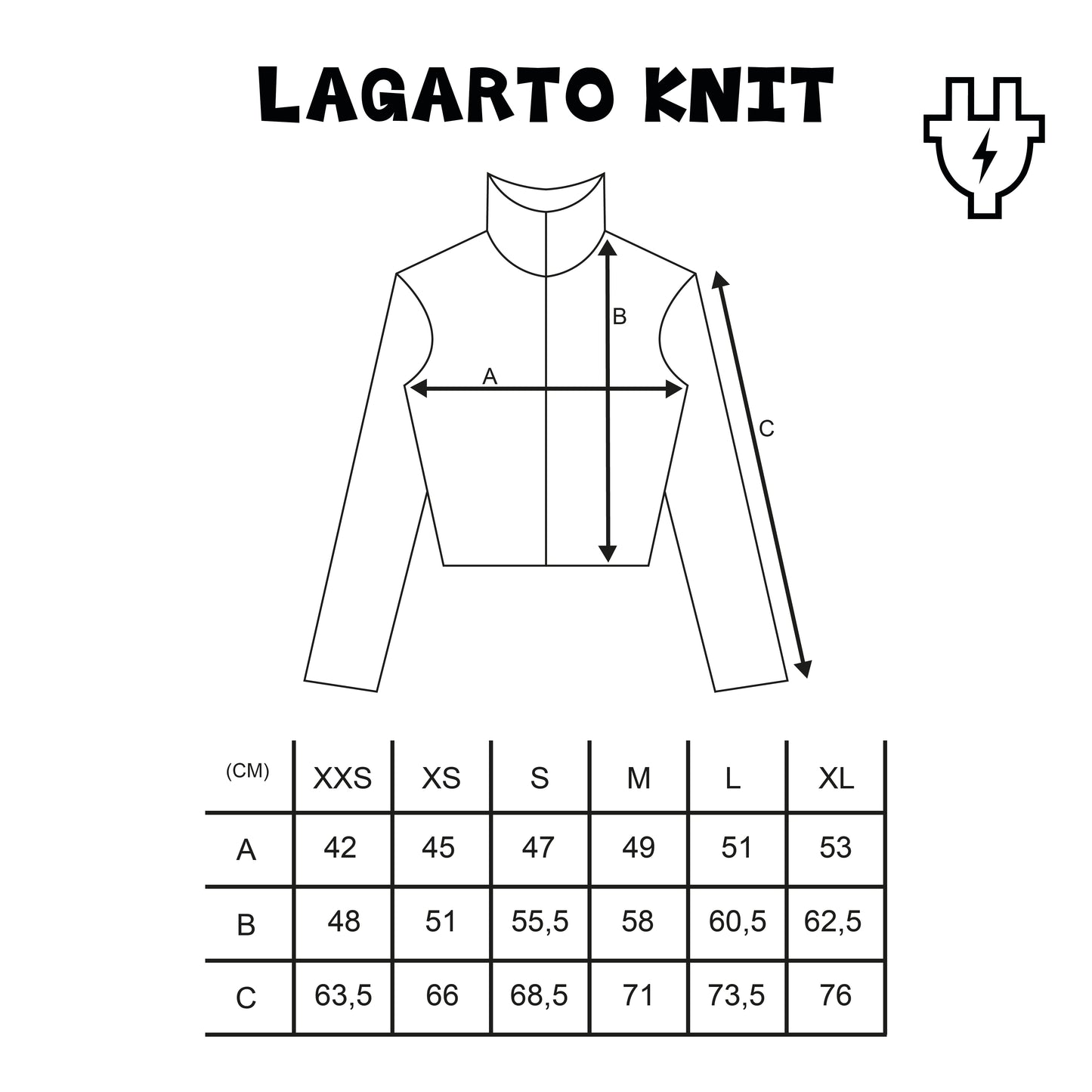 Collared Lagarto Knit (S)